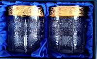 Kullatut viskilasit 330ml/2kpl